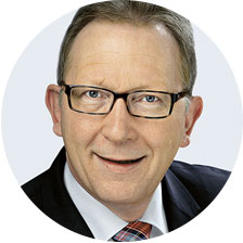Porträt von Erwin Rüddel, Vorsitzender des Gesundheitsausschusses des Bundestages