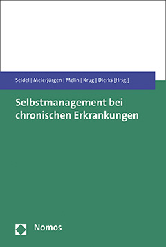 Cover des Buches Selbstmanagement bei chronischen Erkrankungen, weiße Schrift auf grünem Hintergrund