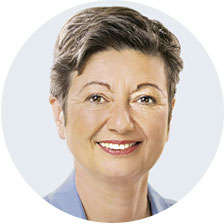 Porträt von Sylvia Bühler, Mitglied im ver.di-Bundesvorstand