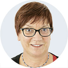Porträt von Annette Düring, Verwaltungsratsvorsitzende der AOK Bremen/Bremerhaven
