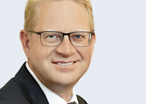 Porträt von Alexander Stütz, stellvertretender Vorstandsvorsitzender der AOK Baden-Württemberg