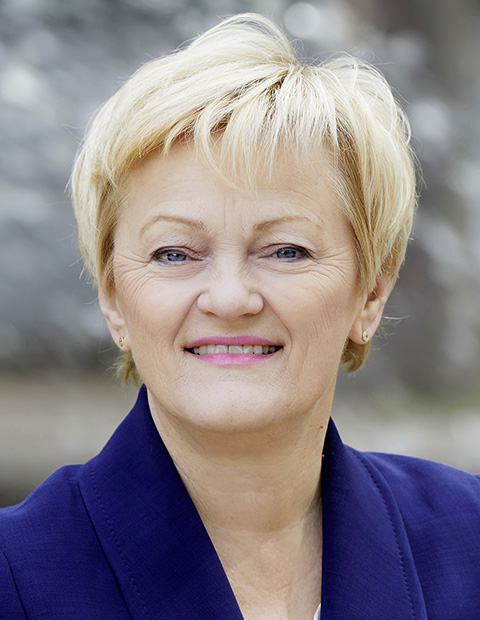 Porträt von Renate Künast, Rechtsanwältin und Mitglied des deutschen Bundestags