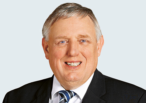 Porträt von Karl-Josef Laumann, seit 2017 Gesundheitsminister von Nordrhein-Westfalen