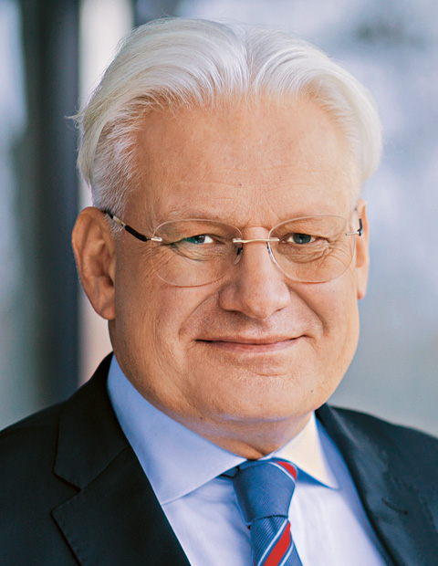 Porträt von Claus-Dieter Heidecke, Leiter des Instituts für Qualitätssicherung und Transparenz im Gesundheitswesen (IQTIG)