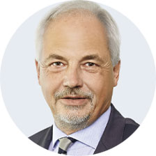 Porträt von Peer-Michael Dick, alternierender Verwaltungsratsvorsitzender der AOK Baden-Württemberg