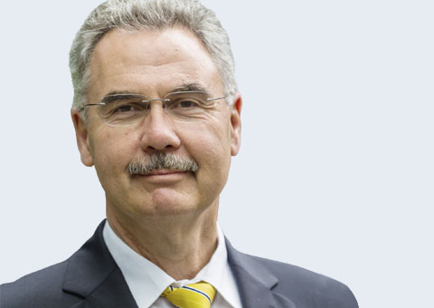 Porträt von Markus M. Lerch, Vorsitzender der Deutschen Gesellschaft für Innere Medizin (DGIM)