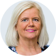 Porträt von Judith Krämer, Vorstandsvorsitzende der Deutschen Diabetes-Hilfe – Menschen mit Diabetes (DDH-M)