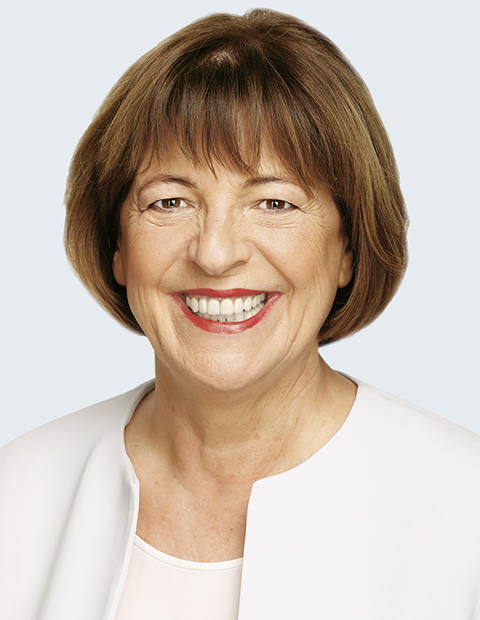 Porträt von Ulla Schmidt, Vorsitzende der Lebenshilfe