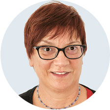 Porträt von Annette Düring, Annette, Verwaltungsratsvorsitzende der AOK Bremen/Bremerhaven