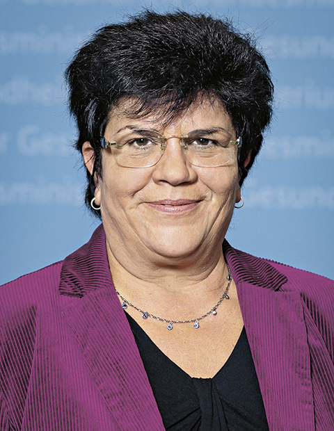 Porträt von Claudia Moll, Pflegebevollmächtigte der Bundesregierung