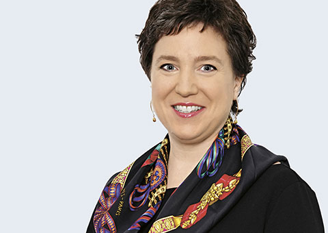 Porträt von Susanne Wagenmann, alternierende Verwaltungsratsvorsitzende des GKV-Spitzenverbandes für die Arbeitgeberseite