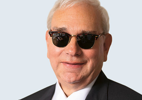 Porträt von Hans-Werner Lange, Präsident des Deutschen Blinden- und Sehbehindertenverbandes (DBSV)