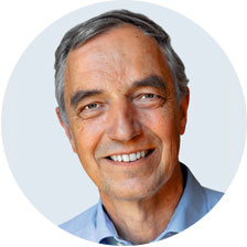 Porträt von Dr. Martin Herrmann, Vorstandsvorsitzender der Deutschen Allianz Klimawandel und Gesundheit e. V.