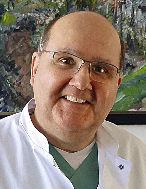 Porträt von Prof. Dr. Bernhard Schieffer, Direktor der Klinik für Kardiologie, Angiologie und internistische Intensivmedizin am Universitätsklinikum Marburg