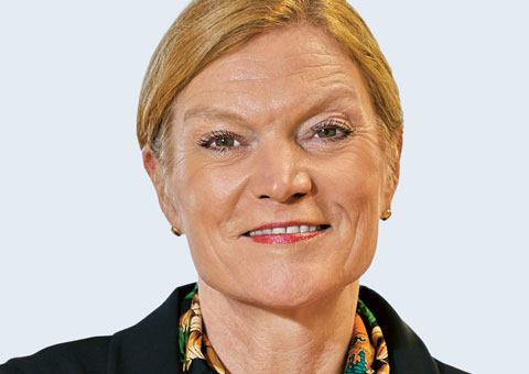 Porträt von Barbara Schmalfeldt, Präsidentin an der Spitze der Deutschen Gesellschaft für Gynäkologie und Geburtshilfe (DGGG)