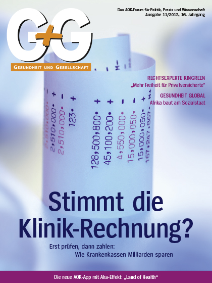 Cover Ausgabe 11 /2013