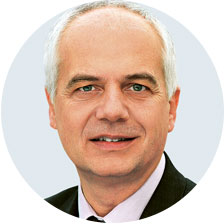 Porträt von Jürgen Klauber, Geschäftsführer des Wissenschaftlichen Instituts der AOK (WIdO)