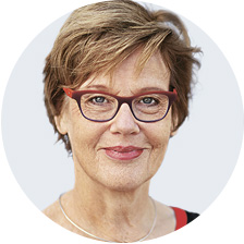 Portrait von Cornelia Füllkrug-Weitzel, Präsidentin der evangelischen Hilfswerke Brot für die Welt und Diakonie Katastrophenhilfe