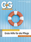 Cover G+G-Spezial 03/20 mit der Abbildung eines Rettungsringes, der an einer blau gestrichenen Wand mit Holzlattierung hängt